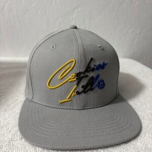 Cookies Intl. Script Logo Snapback – Grey